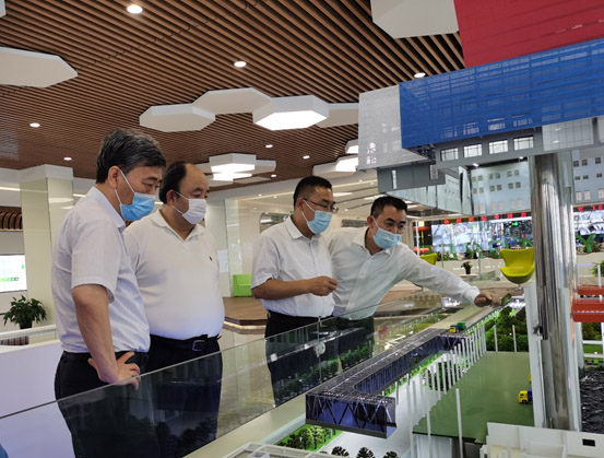 北京市副市长卢映川调研yp街机通州项目